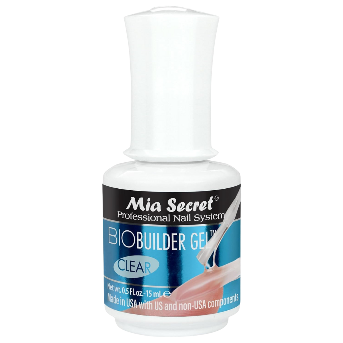 Mia Secret Bio Builder Gel - Clear (0.5oz) – QQ Nail Supply