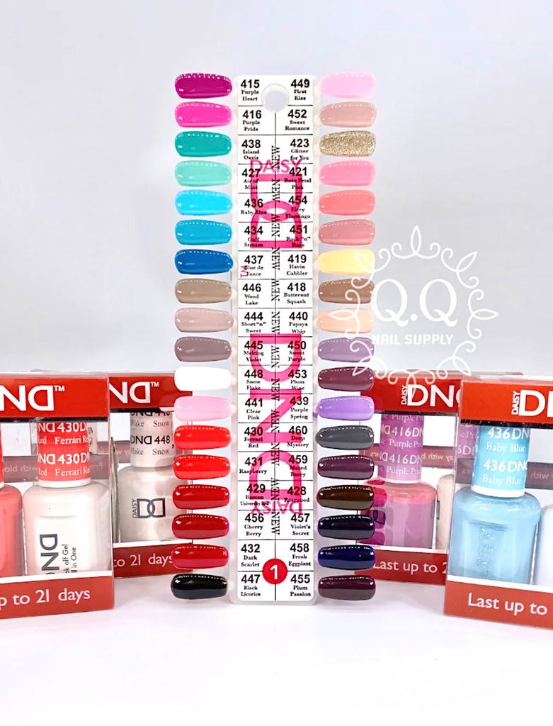 DND Gel Duo Set 1 Collection (36 Colors)