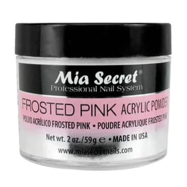 Mia Secret Acrylic Powder - Frosted Pink (2oz)
