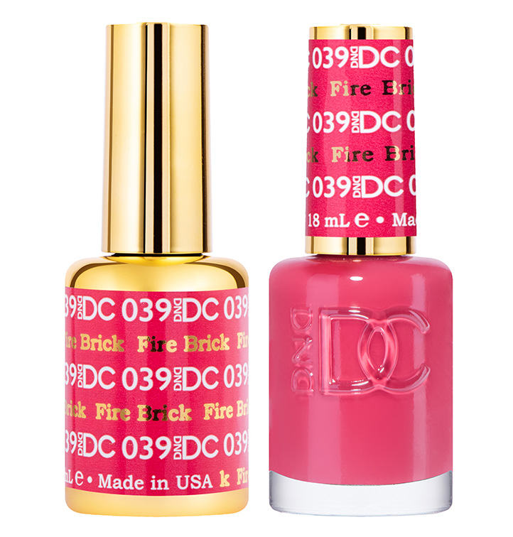 DC Gel Duo 039 - Fire Brick – QQ Nail Supply