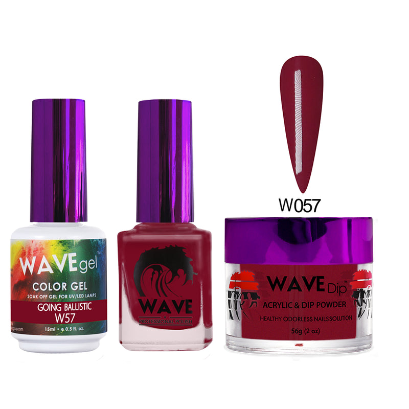 Wave Gel Simplicity Trio 057 Going Ballistic QQ Nail Supply