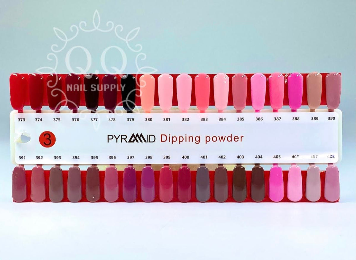 Pyramid Whole Dip Set 3 (373-408) – QQ Nail Supply