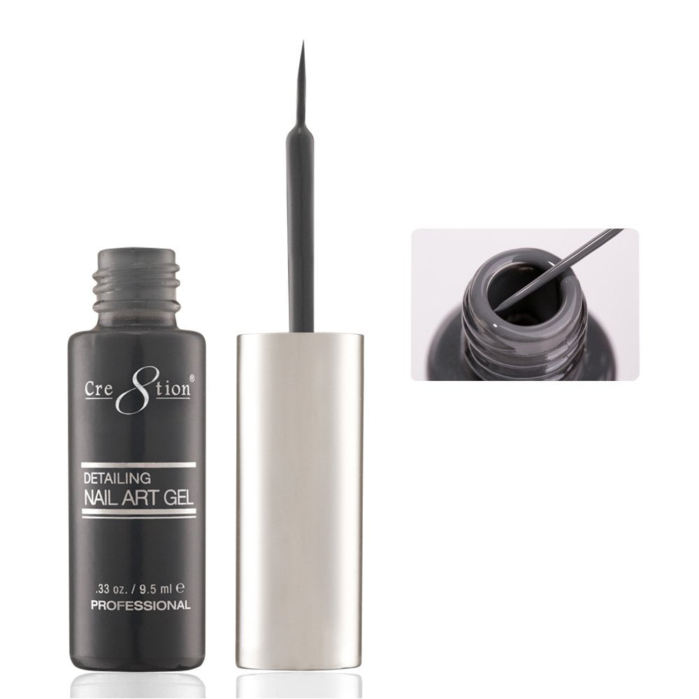 Cre8tion Detailing Nail Art Gel - 16 Grey