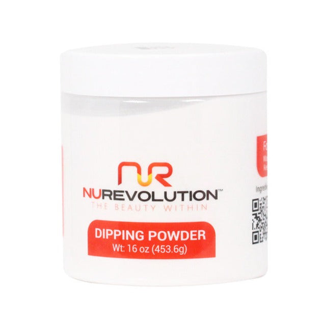 NuRevolution Dip Powder - 01 Whiteout (16oz)