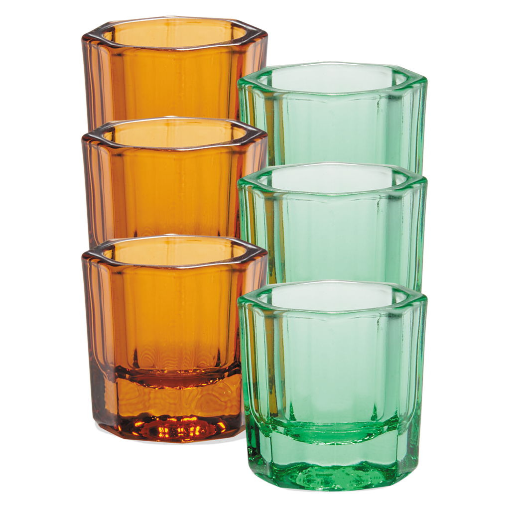 Glass Dappen Dish Set