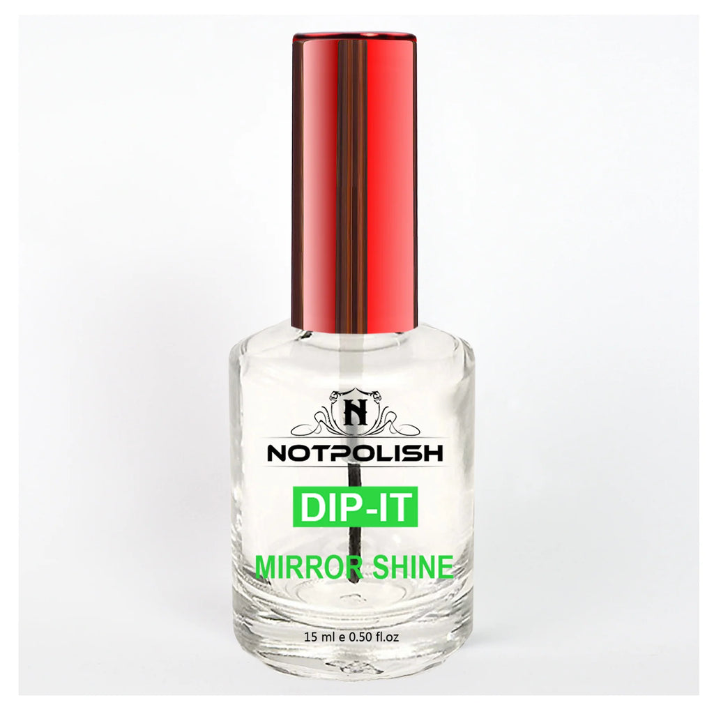 Not Polish Dip Liquid - #3 Top Coat (0.5oz) mirror shine