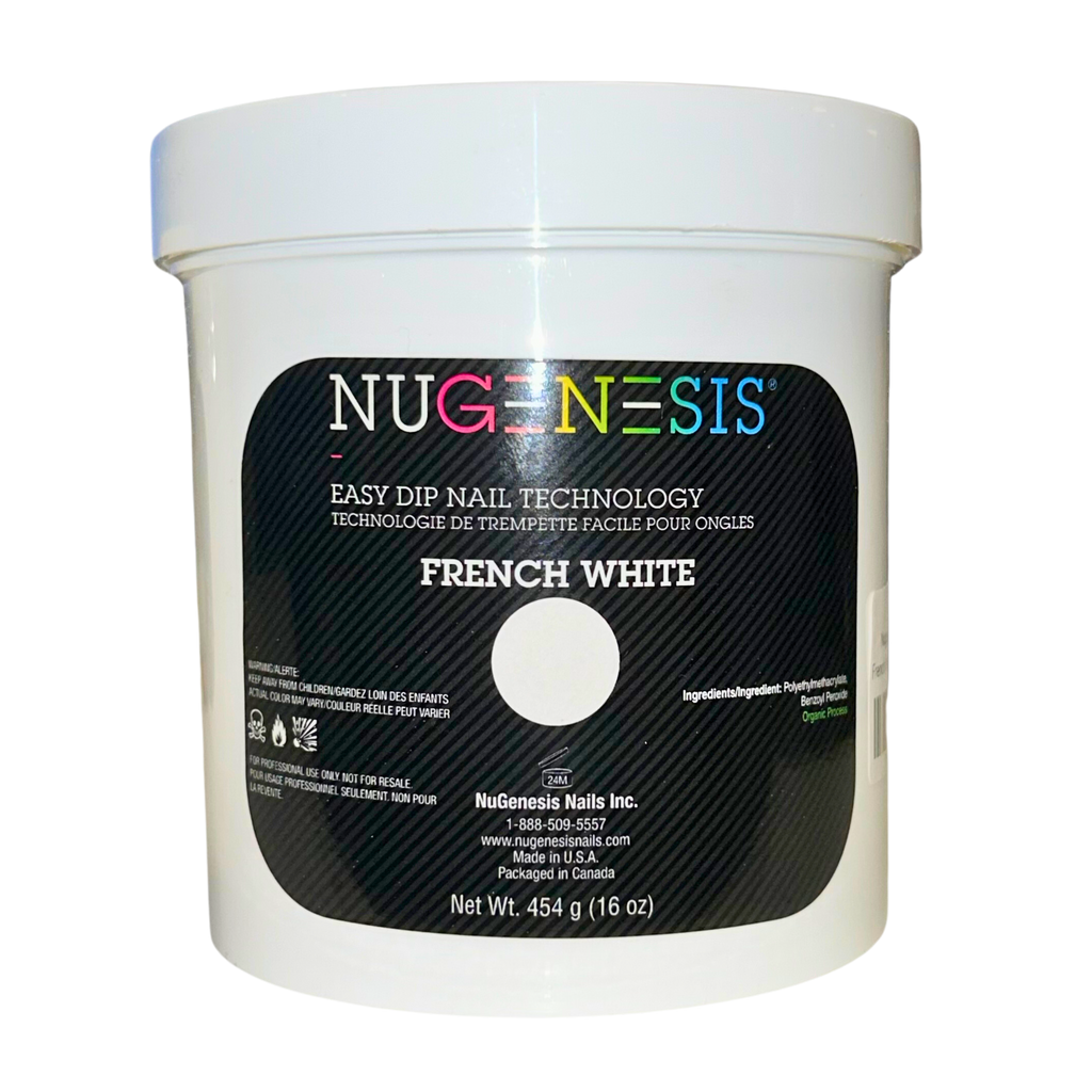 Nugenesis Dip Powder French White (16oz)