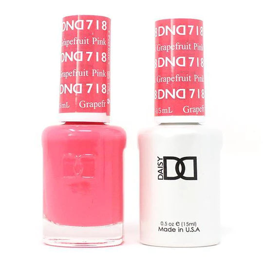 DND Gel Duo 718 - Pink Grapefruit
