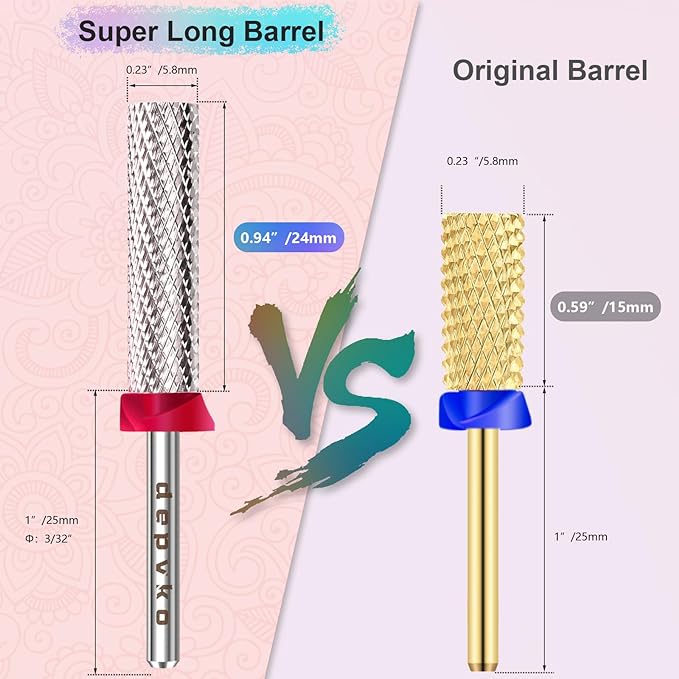 3/32 5 in 1 Long Barrel Drill Bit