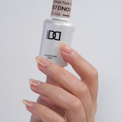 DND Gel Duo 857 - Sheer Nude