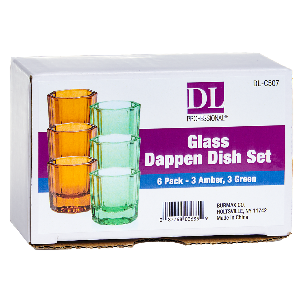 Glass Dappen Dish Set