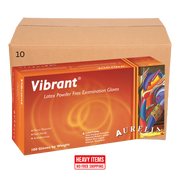Aurelia - Vibrant - Disposable Latex Gloves (Case of 10)