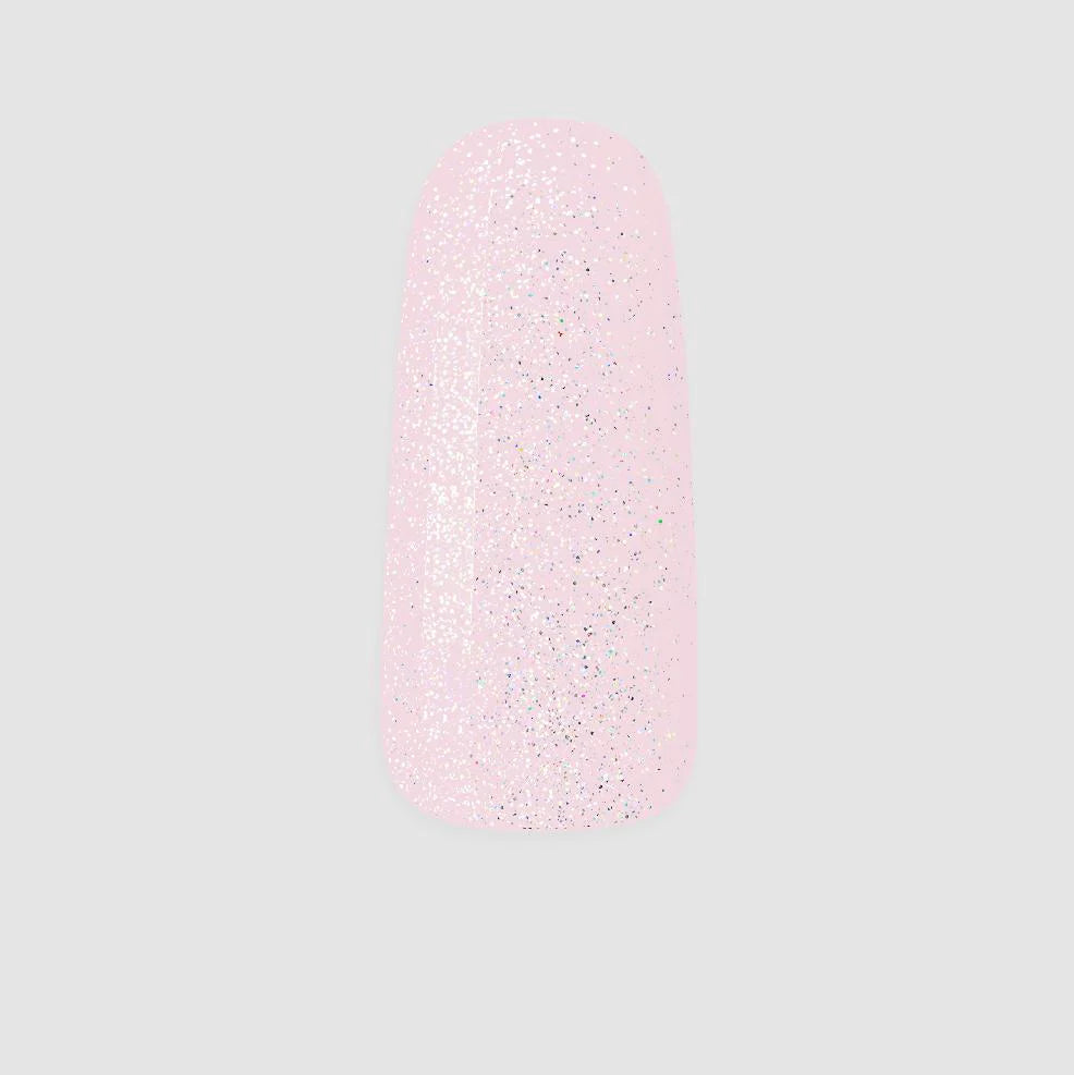 Nugenesis Dip Powder Pink Glitter (2oz)