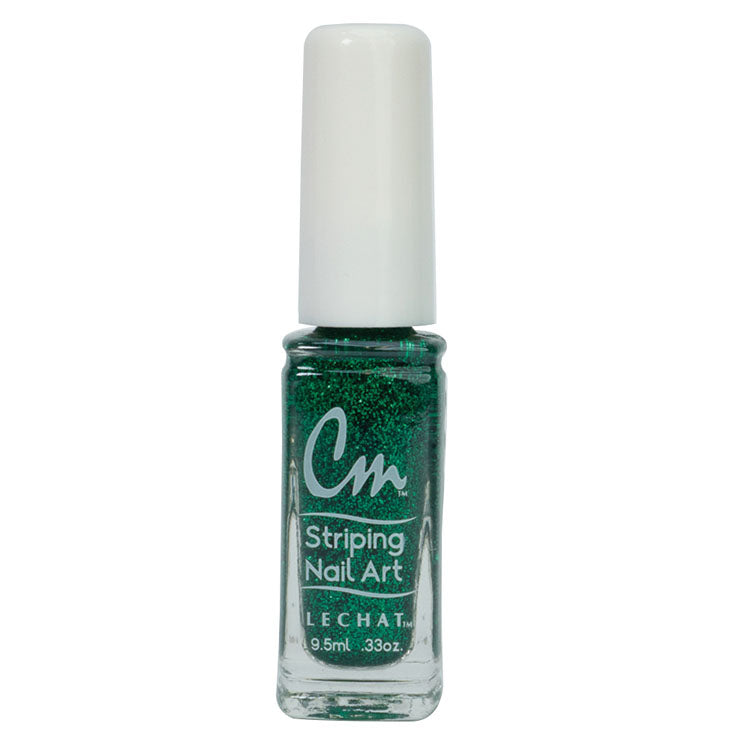 CM Detailing Nail Art Lacquer - 33 Green Glitter