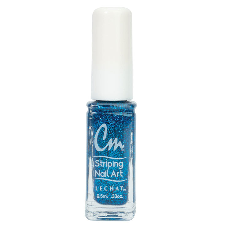 CM Detailing Nail Art Lacquer - 34 Blue Glitter