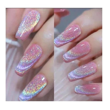 Cre8tion Holographic Cat Eye Gel Polish (0.5oz)