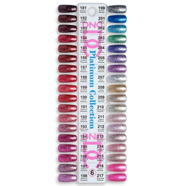 DC Whole Gel Platinum Collection (36 Colors) - Set 6 – QQ Nail Supply