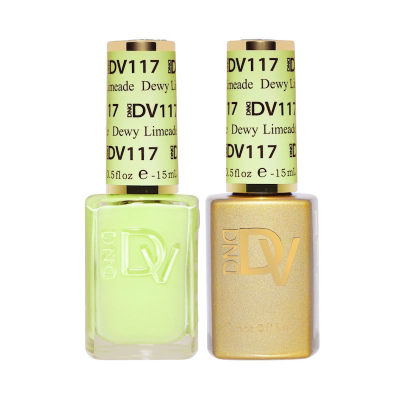 DND Diva Gel Duo 117 - Dewy Limeade