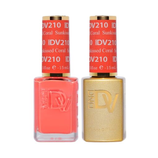 DND Diva Gel Duo 210 - Sunkissed Coral