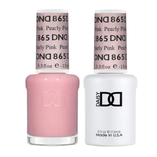 DND Gel Duo 865 - Pearly Pink