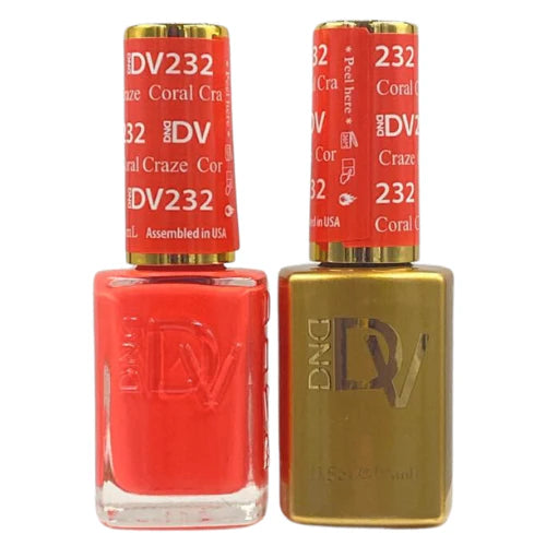 DND Diva Gel Duo 232 - Coral Craze – QQ Nail Supply
