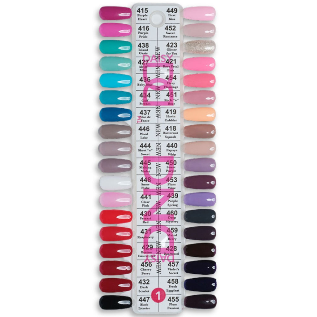 DND Color Chart Set 1