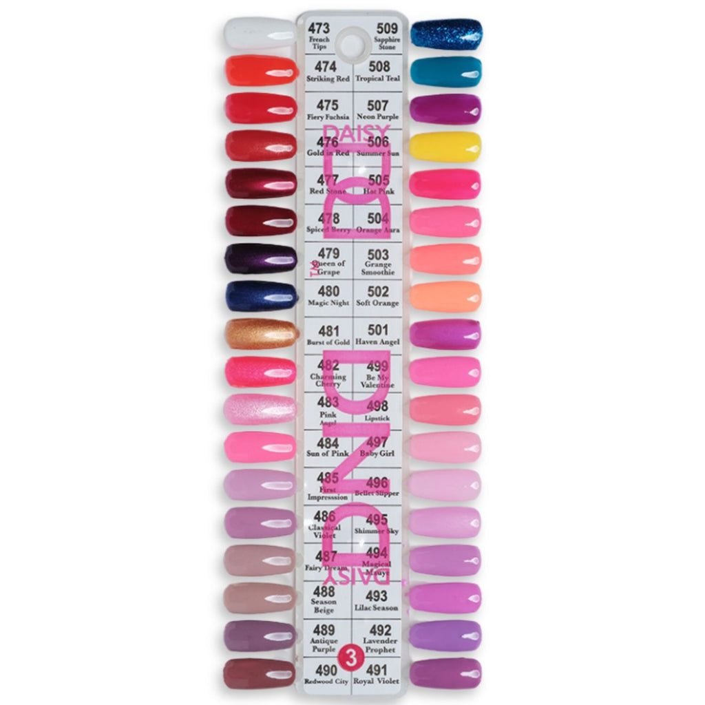 DND Color Chart Set 3