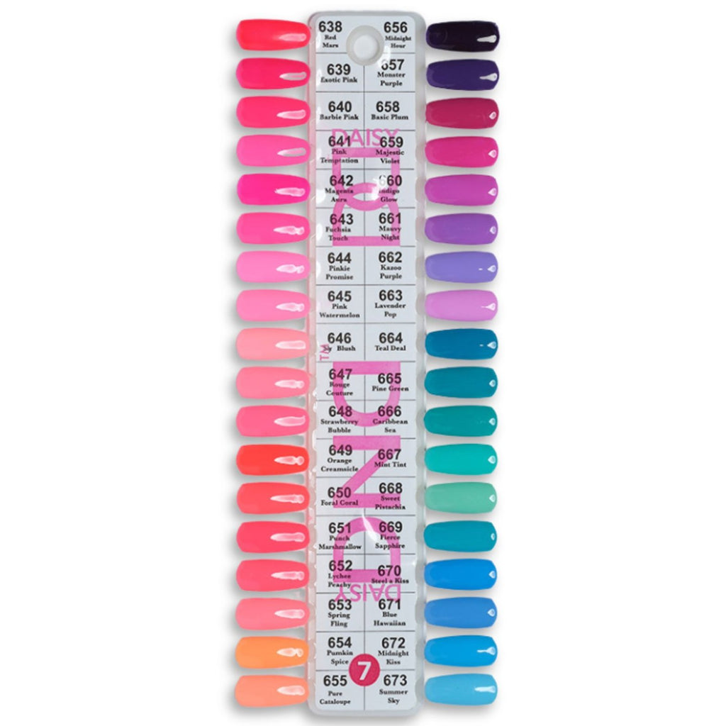 DND Color Chart Set 7