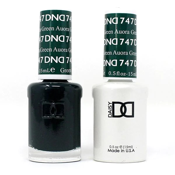 DND Gel Duo 747 - Aurora Green