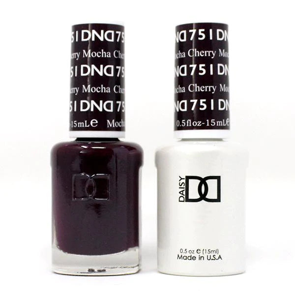 DND Gel Duo 751 - Cherry Mocha