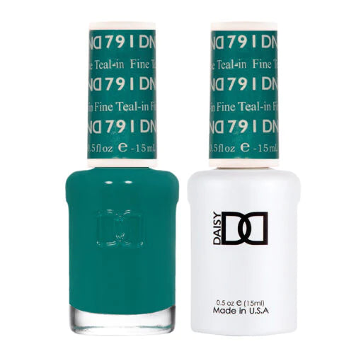 DND Gel Duo 791 - Teal-in' Fine