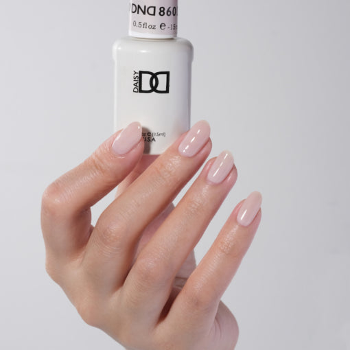 DND Gel Duo 860 - She's White? She's Pink?