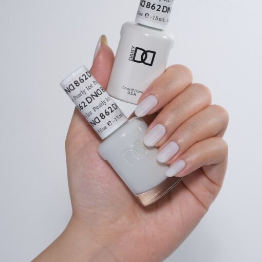 DND Gel Duo 862 - Pearly Ice