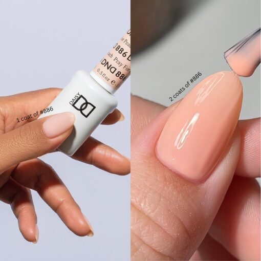 DND Gel Duo 886 - Pray For Peach
