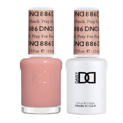 DND Gel Duo 886 - Pray For Peach