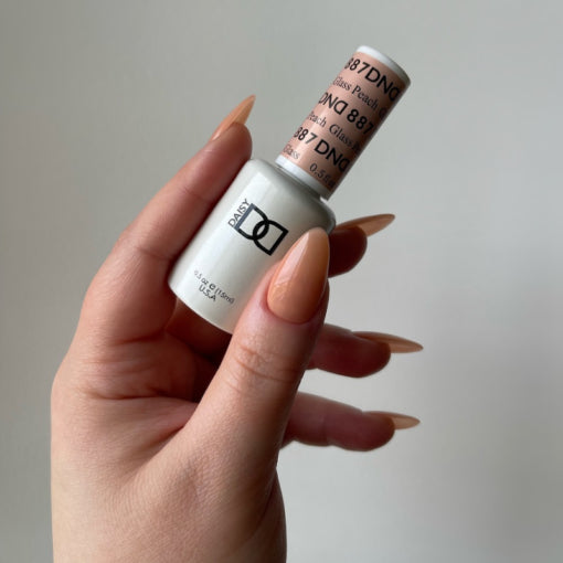 DND Gel Duo 887 - Glass Peach