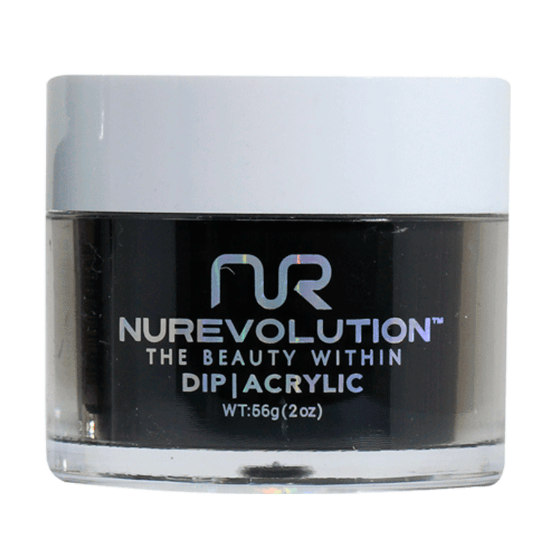 NuRevolution Dip Powder - 02 Blackout