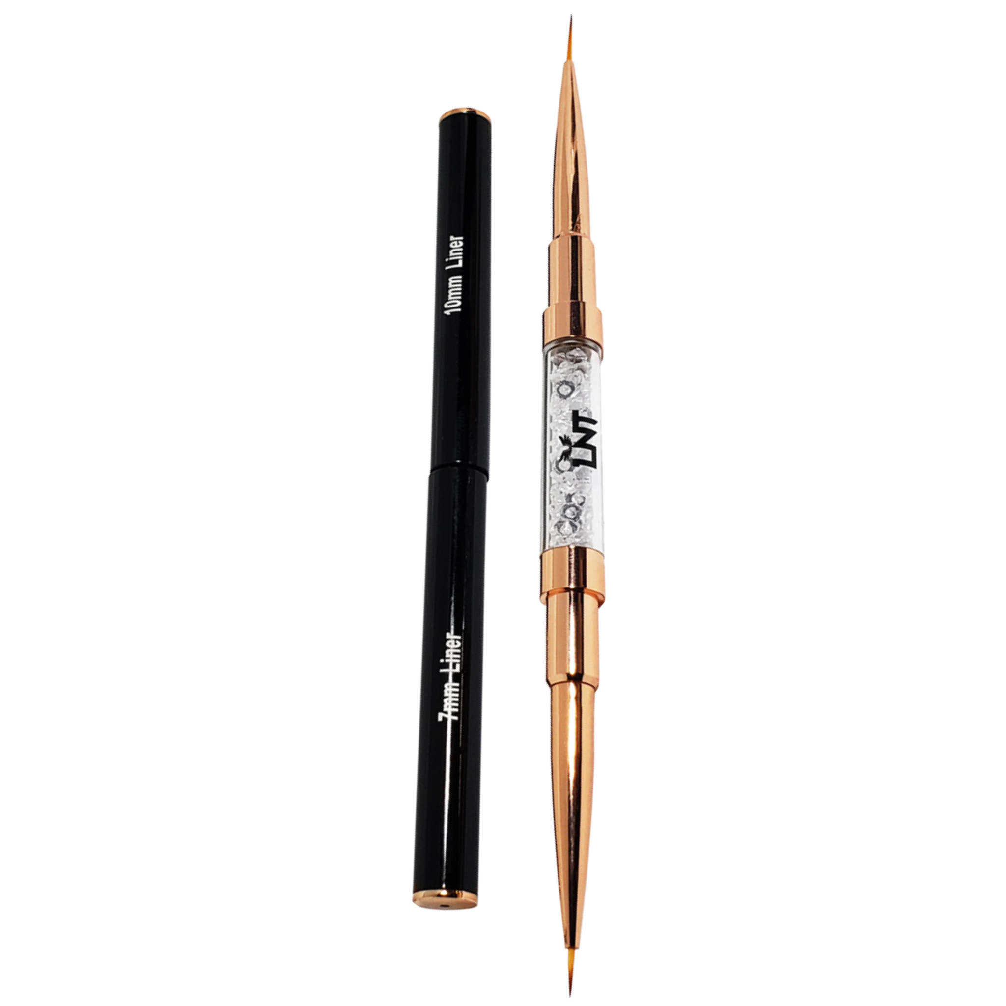 LNT Dual-Ended Nail Art Liner Brush 7mm & 11mm | QQ Nail Supply