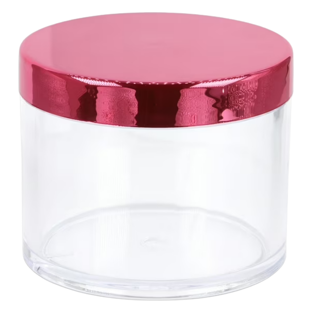 TNM Empty Clear Jar 4oz – Transparent Storage Jar | QQ Nail Supply