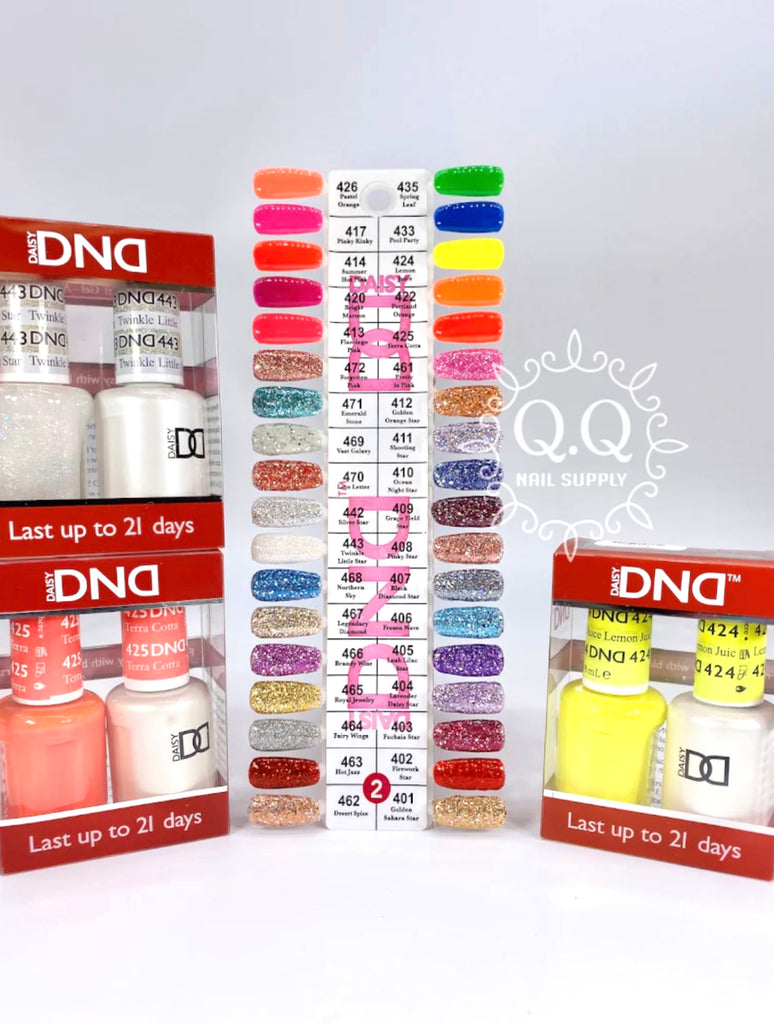 DND WHOLE GEL DUO SET 2 COLLECTION (36 COLORS)