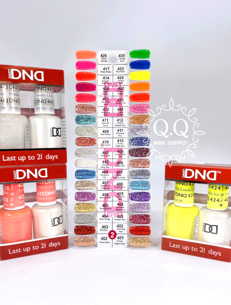 Dnd 065 Raspberry DND Gel Duo Collection (36 Colors) - Set 2 – QQ Nail Supply