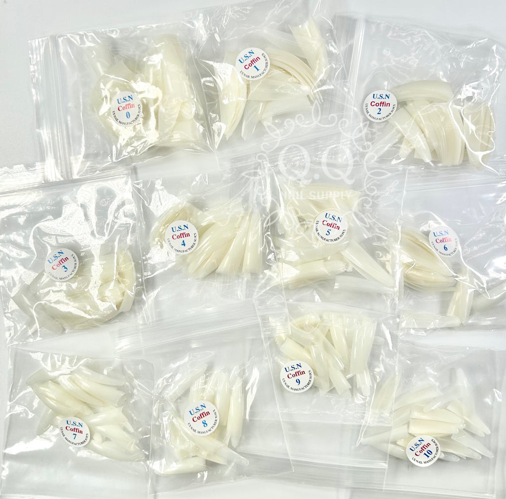 USN Natural Coffin Tips (All Sizes)
