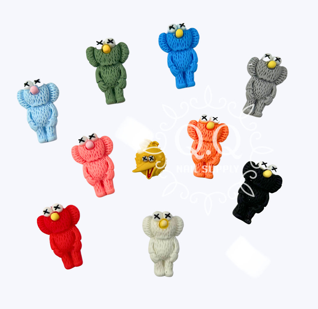 Sesame Street Charms 10pcs (3 Styles)