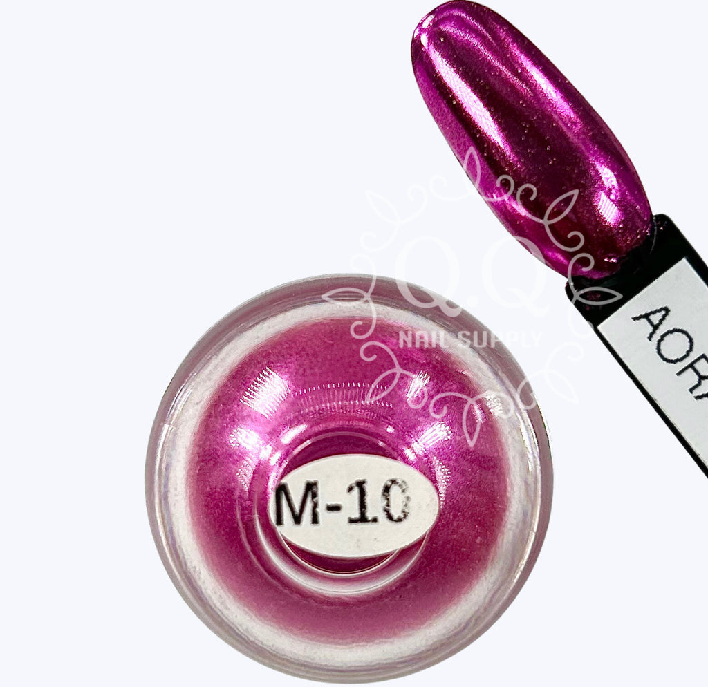 Aora M-10 Metal Chrome - Hot Pink