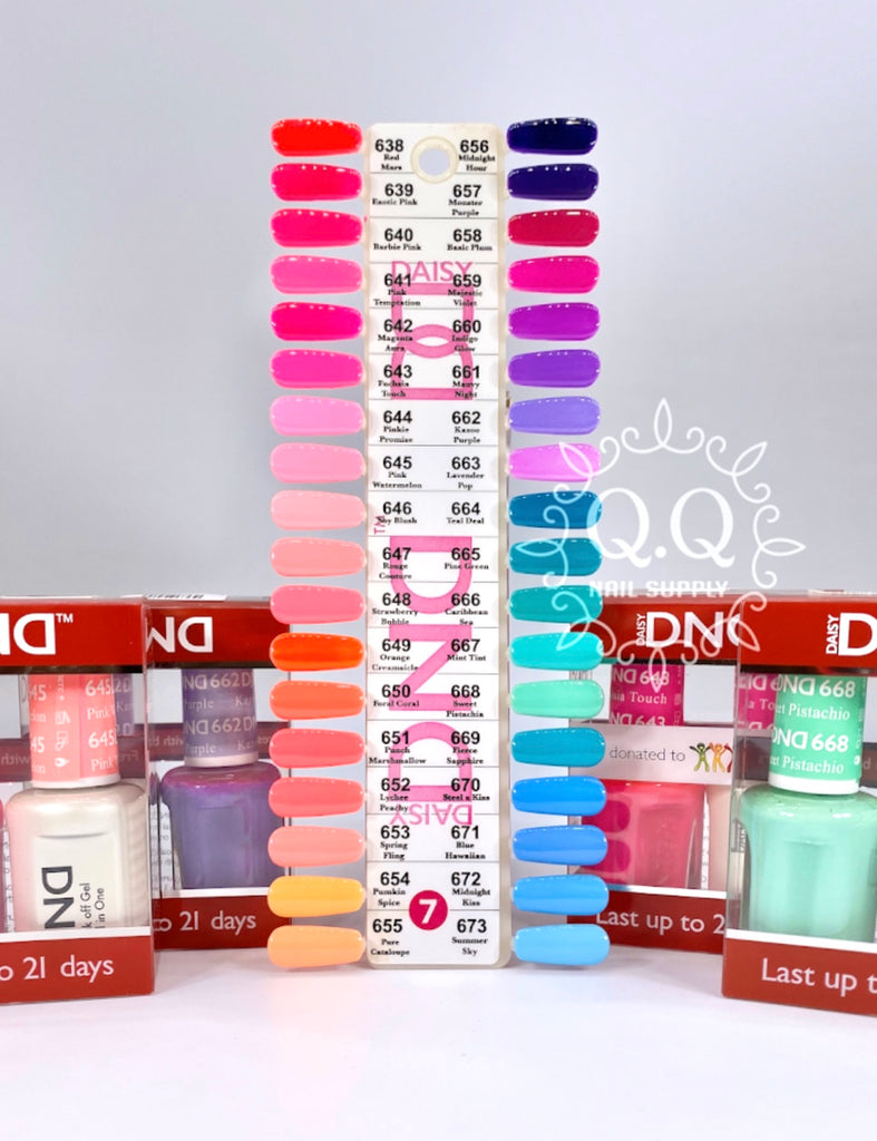DND Gel Duo Set 7 Collection (36 Colors)