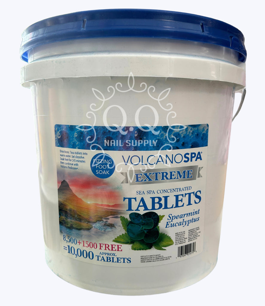 Volcano Spa Pedicure Tablets - Spearmint (Bucket 10,000pcs)