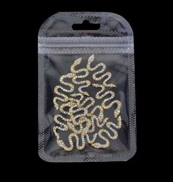 Large Snake Nail Charms (2 Colors)