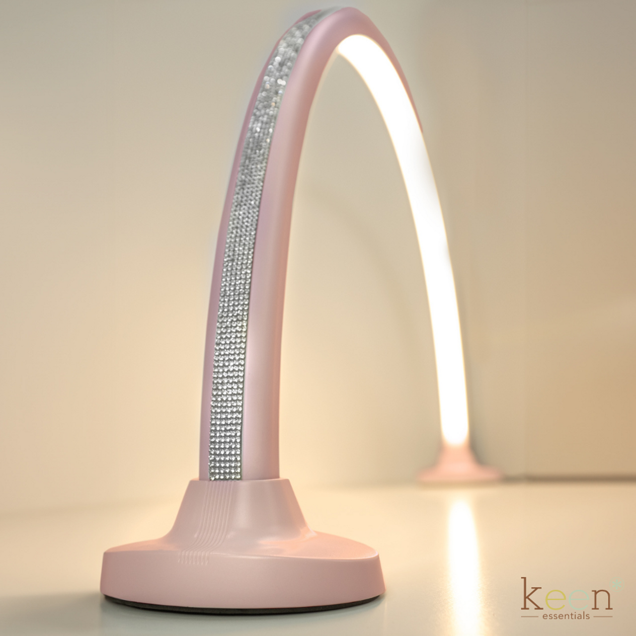 AYC Keen Luna LED Table Lamp with Rhinestones – QQ Nail Supply