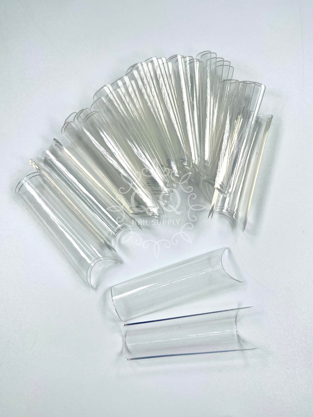 AMG Clear Straight Tip All Sizes (500 pcs)