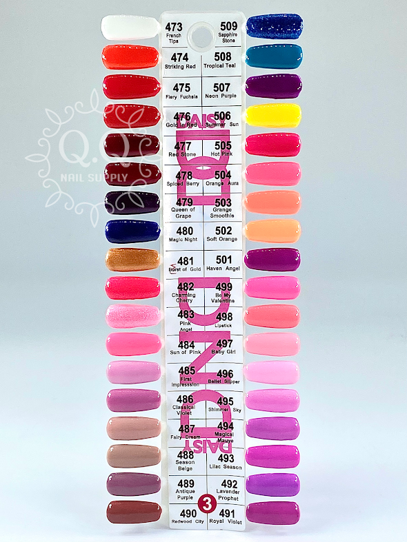 DND WHOLE GEL DUO SET 3 COLLECTION (36 COLORS)